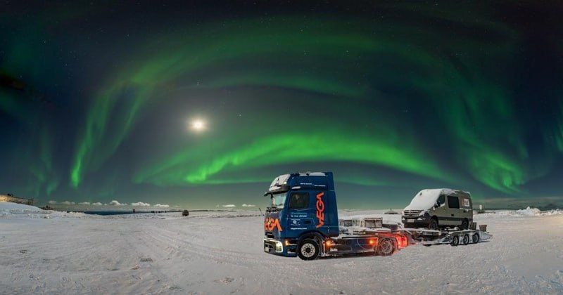 Kyiv Auto Trade | Mercedes eActros 600: 8000 км до Арктики при -41°C